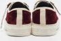 Dior Vintage Pre-owned Velvet sneakers Red Dames - Thumbnail 5