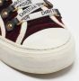 Dior Vintage Pre-owned Velvet sneakers Red Dames - Thumbnail 7
