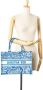 Dior Vintage Tweedehands Dior Book Tote Blauw Toile de Jouy - Thumbnail 2
