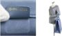 Dior Vintage Tweedehands Dior Book Tote Blauwe Leren Tas - Thumbnail 2