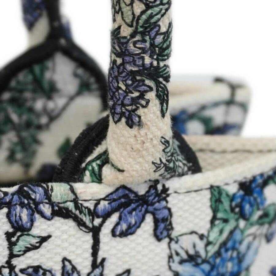 Dior Vintage Tweedehands Dior Book Tote Floral Tas