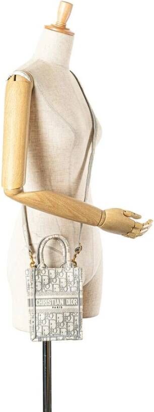 Dior Vintage Tweedehands Dior Book Tote Mini Tas