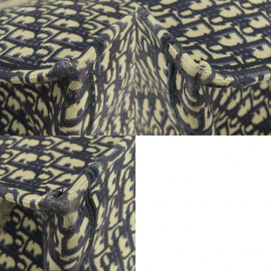 Dior Vintage Tweedehands Dior Book Tote Oblique Canvas Tas