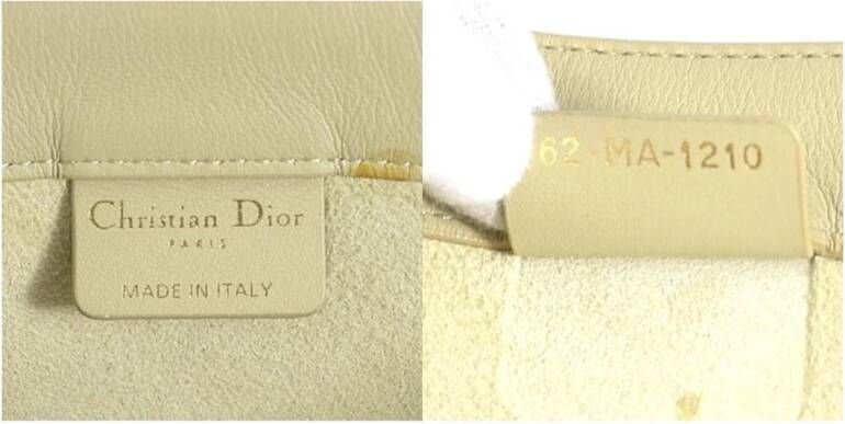 Dior Vintage Tweedehands Dior Book Tote Tas Beige