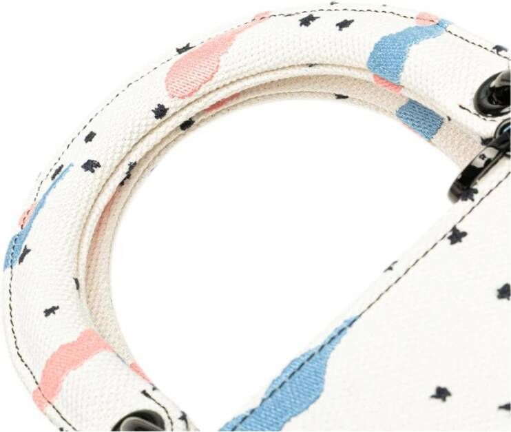 Dior Vintage Tweedehands Dior Book Tote Tas Cloud Print