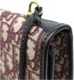 Dior Vintage Tweedehands Elegant Jacquard Schoudertas met Slotsluiting voor Vrouwen Stijlvolle Crossbody Handtas - Thumbnail 2