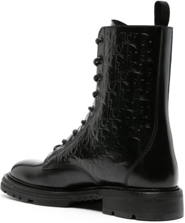 Dior Enkellaarzen in zwart Black Heren