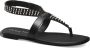 Dior Zwarte Sandaal met Harspareldetails - Thumbnail 3