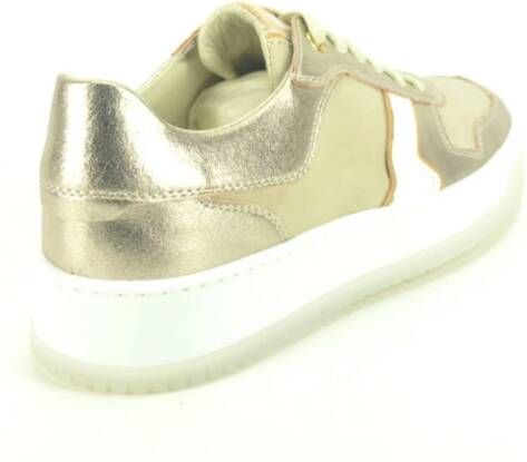 DL Sport Beige Platin Sneaker voor vrouwen Beige Dames