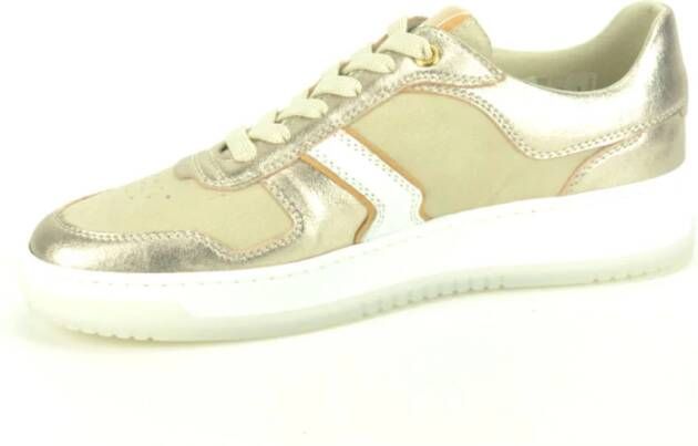 DL Sport Beige Platin Sneaker voor vrouwen Beige Dames