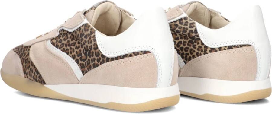 DL Sport Beige Suède Lage Sneakers voor Dames