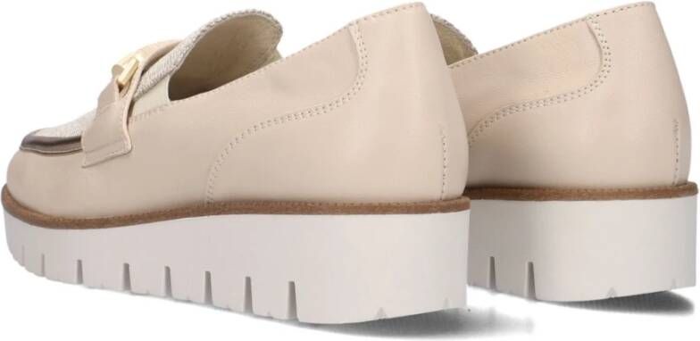 DL Sport Beige Veterschoenen voor dames 6584