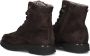 DL Sport Enkellaarsjes Dames Laarzen Damesschoenen Suède 5905 Bruin - Thumbnail 4