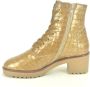 DL Sport Camel croco lace Botje N DH 4cm Yellow Dames - Thumbnail 3