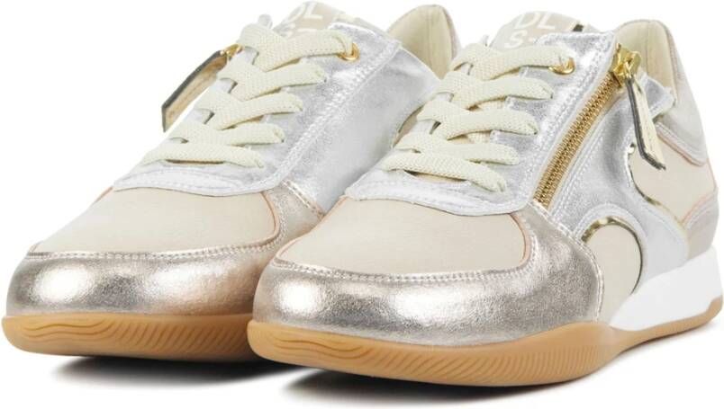 DL Sport Gouden Sneakers Multicolor Dames