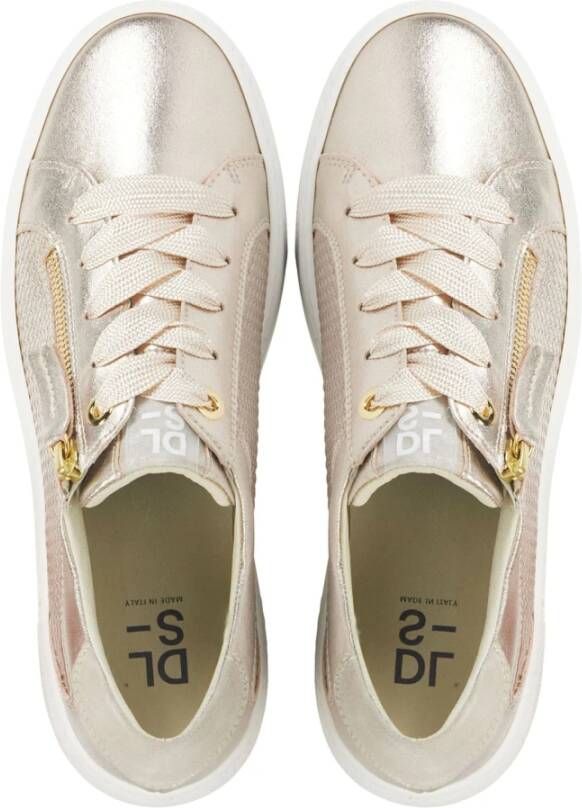 DL Sport Gouden Sneakers Yellow Dames