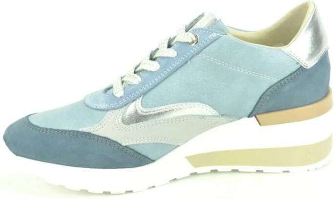 DL Sport Jeansblauwe Runner Sneakers Blue Dames