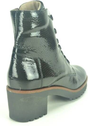 DL Sport Print Lace Bootie Black Dames