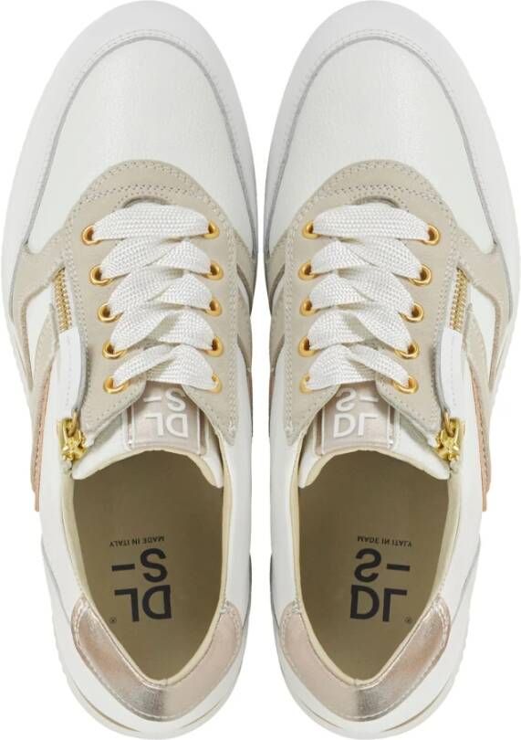 DL Sport Sneakers Wit combi White Dames