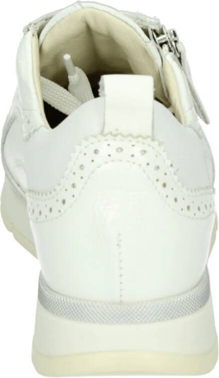 DL Sport Sportieve Lage Dames Sneakers Wit