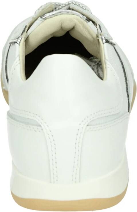 DL Sport Sportieve Lage Dames Sneakers Wit