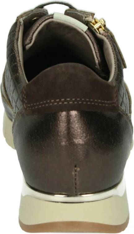 DL Sport Sportieve Lage Damesschoenen Brons