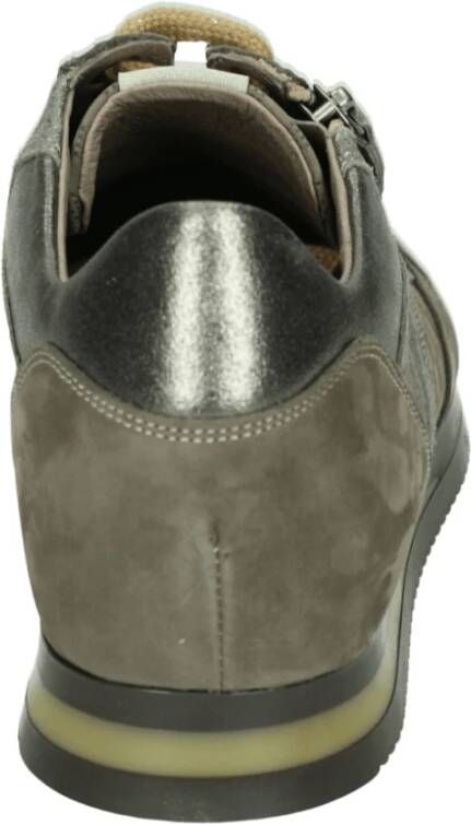 DL Sport Sportieve Lage Damesschoenen Taupe 5476