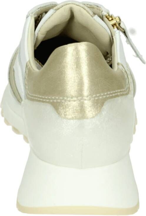 DL Sport Sportieve lage damessneakers wit