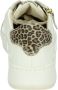 DL Sport Sportieve lage damessneakers wit leer - Thumbnail 2