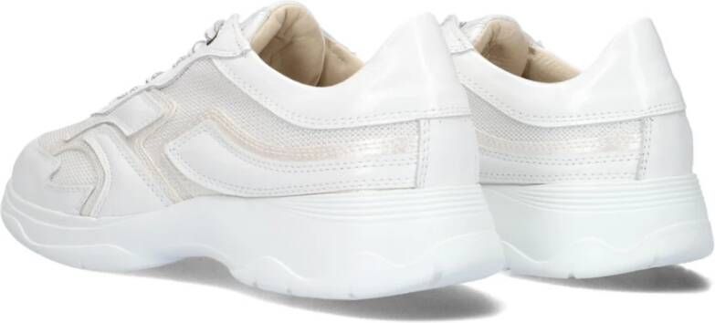 DL Sport Witte Lage Sneakers voor Dames