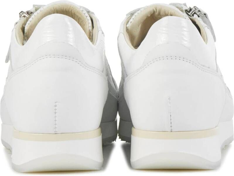DL Sport Witte Sneakers White Dames