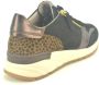 DL Sport Zwart Nubuck Brons Sneaker Black Dames - Thumbnail 2