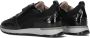 DL Sport 6719 Sneakers Leer Dames Zwart - Thumbnail 2
