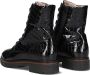 DL SPORT Veterboots Dames 6769 Maat: 36 Materiaal: Lakleer Kleur: Zwart - Thumbnail 2
