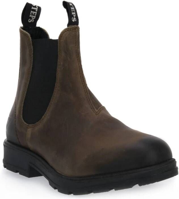 Docksteps Chelsea Boots Groen Heren