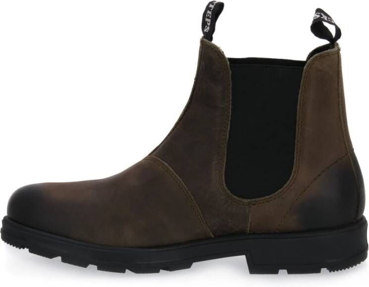 Docksteps Chelsea Boots Groen Heren