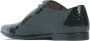 Dolce & Gabbana Croc Embossed Derby Veterschoenen Black Heren - Thumbnail 3