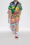 Dolce & Gabbana Multicolor Sneakers Vetersluiting Ronde Neus Multicolor Dames - Thumbnail 3