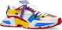 Dolce & Gabbana Multicolor Sneakers Vetersluiting Ronde Neus Multicolor Dames - Thumbnail 4