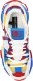 Dolce & Gabbana Multicolor Sneakers Vetersluiting Ronde Neus Multicolor Dames - Thumbnail 6