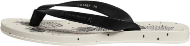 Dolce & Gabbana Ananas Print Strand Slippers