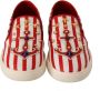 Dolce & Gabbana Anker Studded Loafers Flats Rood Wit Multicolor Dames - Thumbnail 6