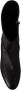 Dolce & Gabbana Black Leather Flats Logo Short Boots Shoes Zwart Dames - Thumbnail 6