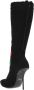 Dolce & Gabbana Rode Rozen Stretch Booties Schoenen Multicolor Dames - Thumbnail 9