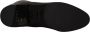 Dolce & Gabbana Black Leather Flats Logo Short Boots Shoes Zwart Dames - Thumbnail 7