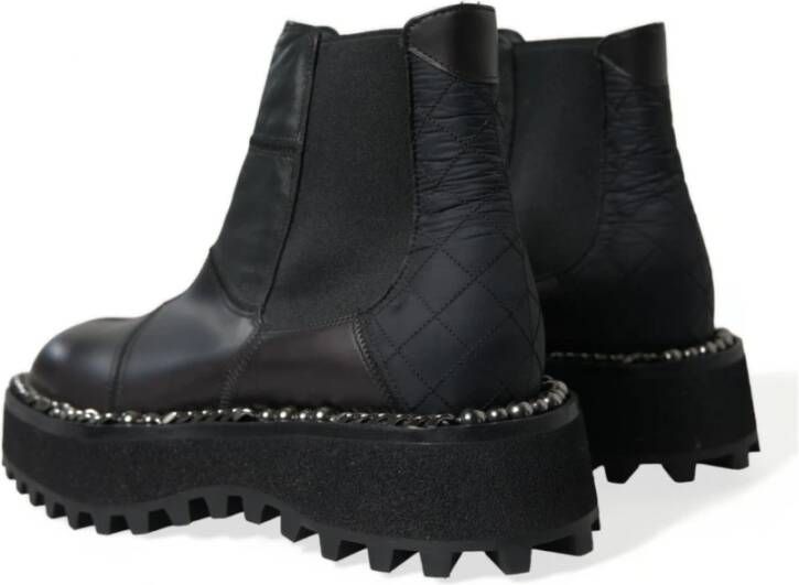 Dolce & Gabbana Ankle Boots Black Heren