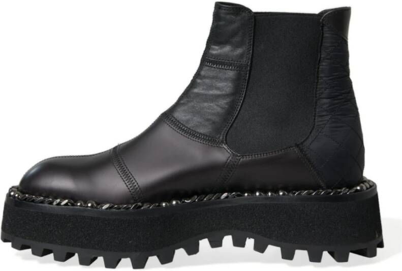 Dolce & Gabbana Ankle Boots Black Heren