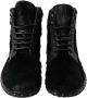 Dolce & Gabbana Zwarte Pony Leren Mid Calf Laarzen Black Dames - Thumbnail 11