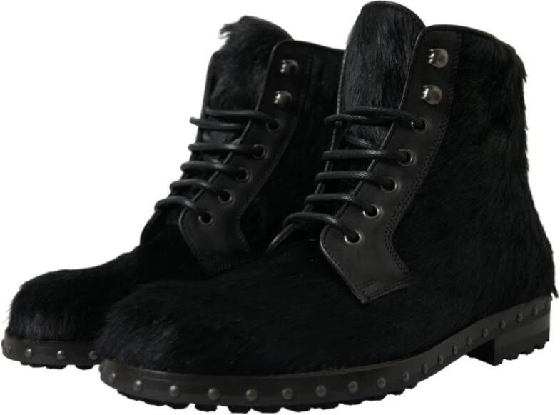 Dolce & Gabbana Ankle Boots Black Heren