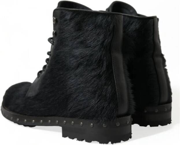 Dolce & Gabbana Ankle Boots Black Heren